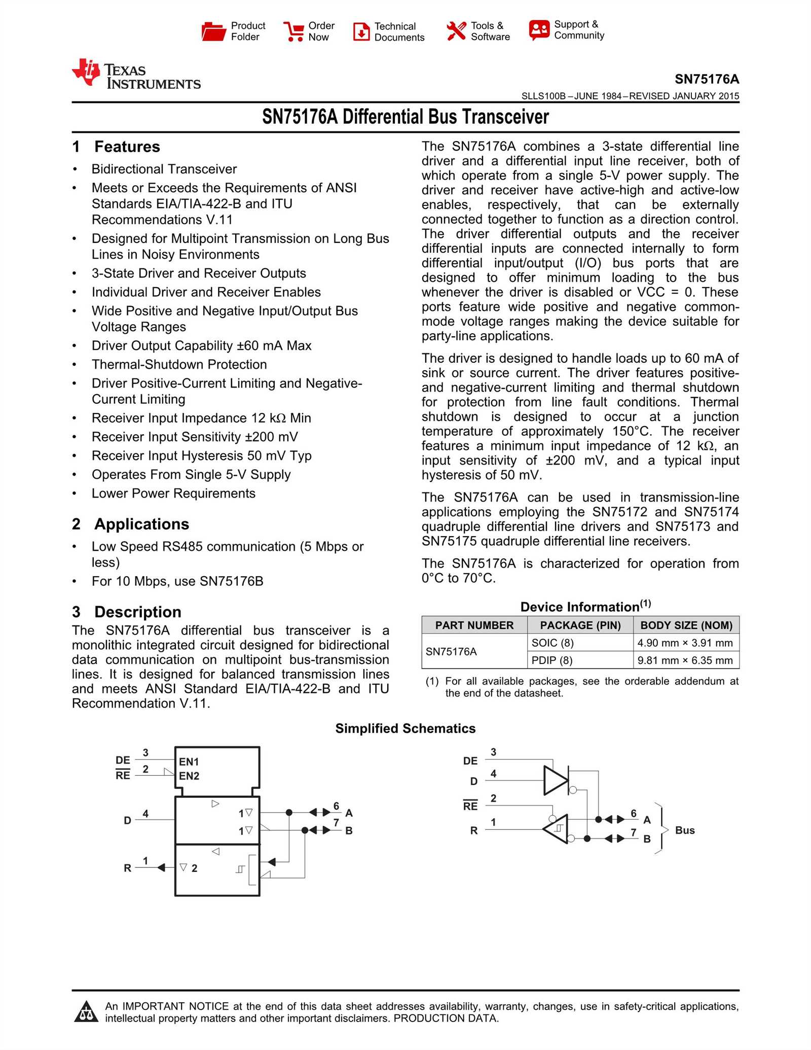 ds75176bm-datasheet ds75176bm-datasheet