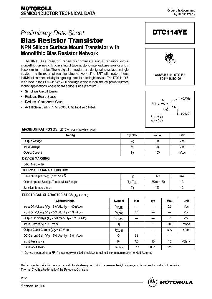 dtc114eu-datasheet