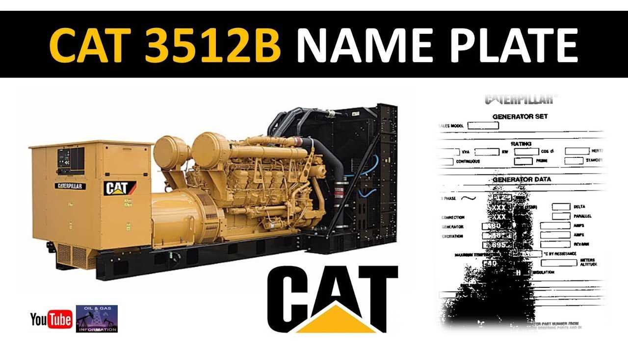 3512-cat-generator-datasheet