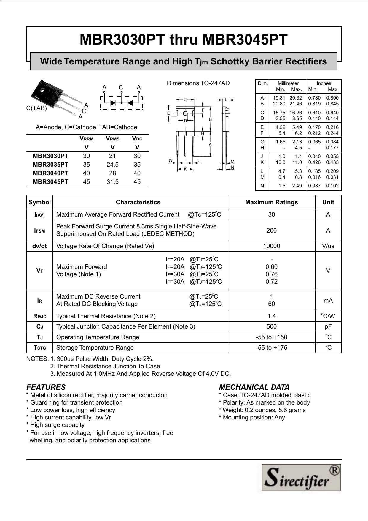 mbr30100pt-datasheet