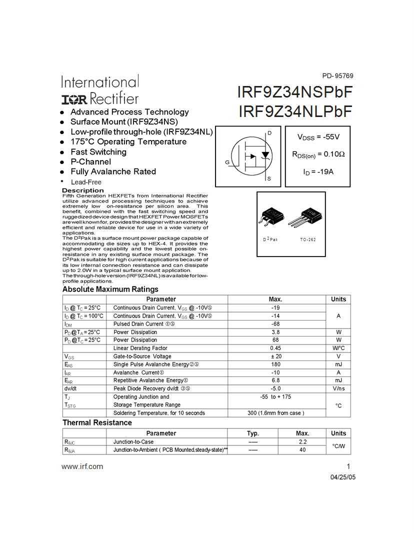 irf120n-datasheet irf120n-datasheet