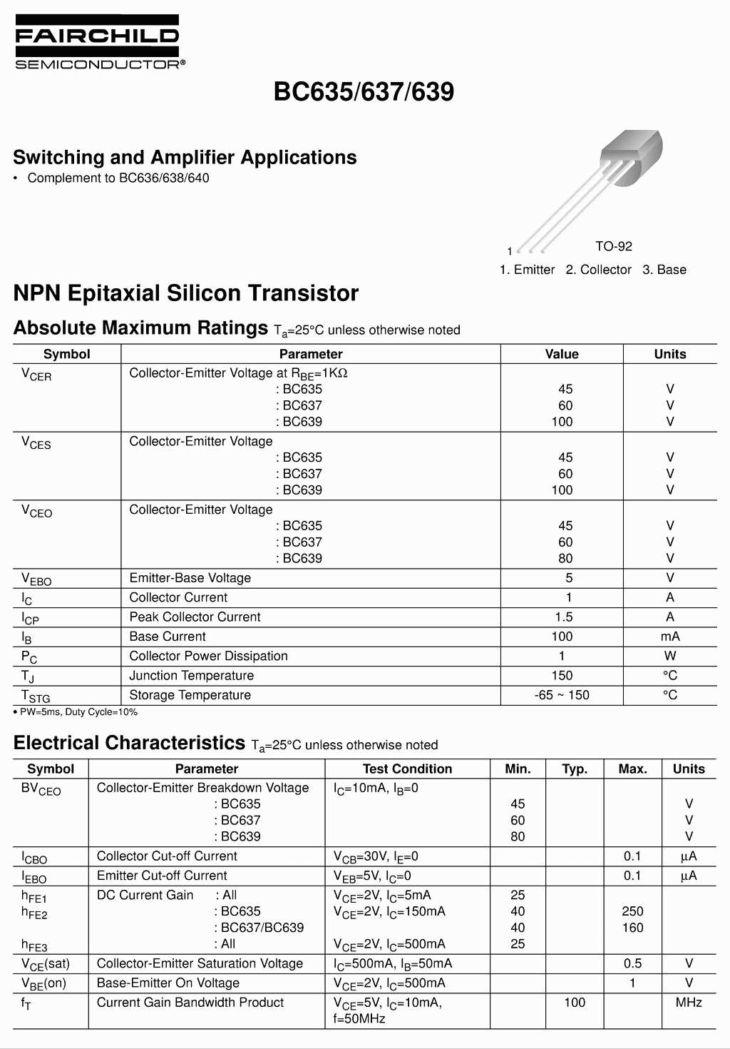 bc639-transistor-datasheet bc639-transistor-datasheet