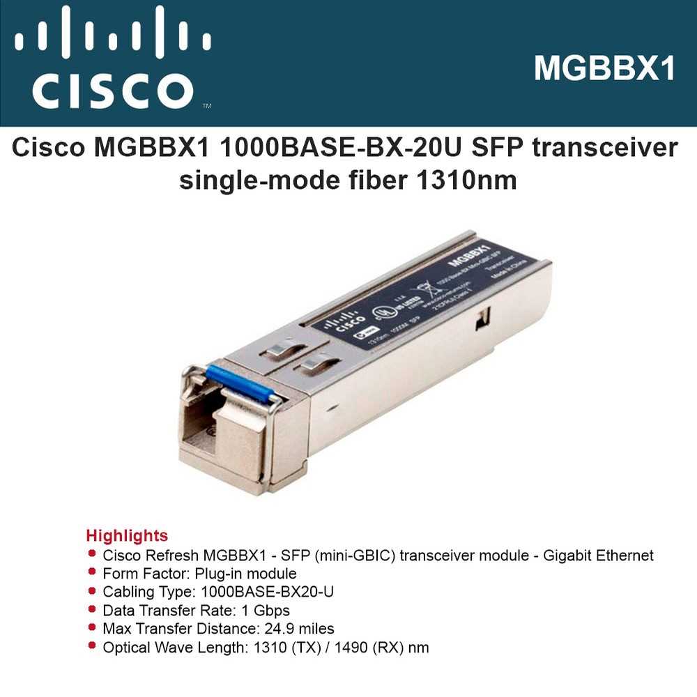 cisco-single-mode-sfp-datasheet