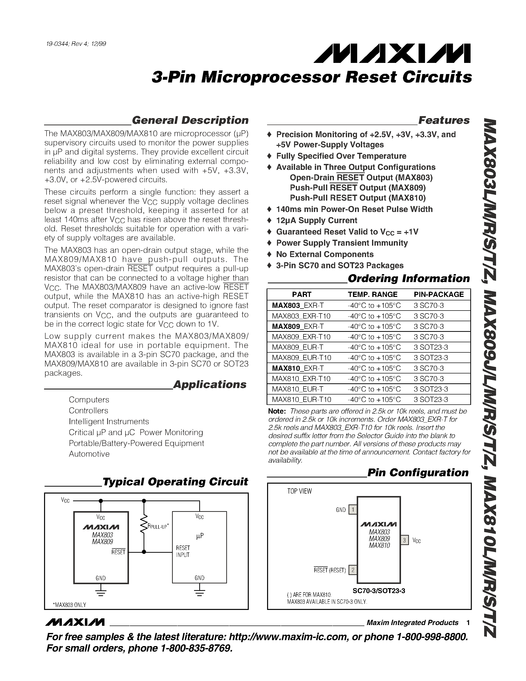 max809-datasheet