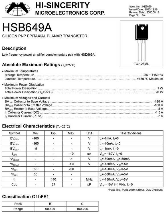 2sb649-datasheet 2sb649-datasheet