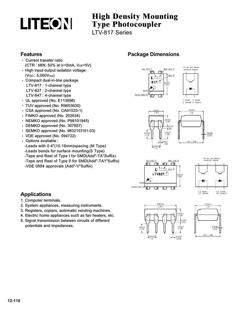 ltv-827-datasheet