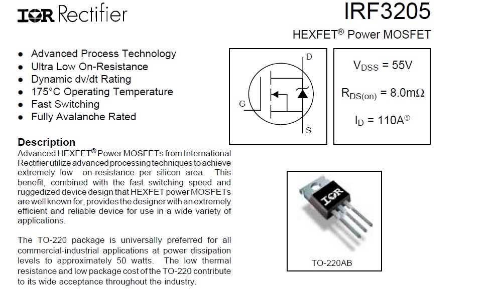 irf120n-datasheet irf120n-datasheet