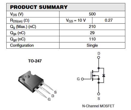 irfp450a-datasheet irfp450a-datasheet