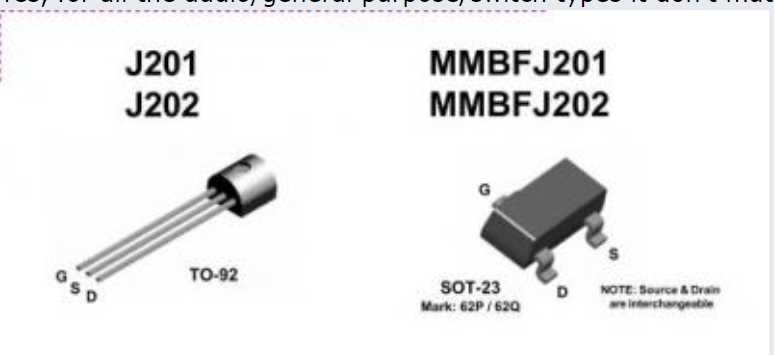 j201-datasheet