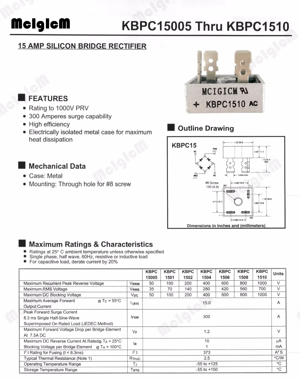 kbj1510-datasheet