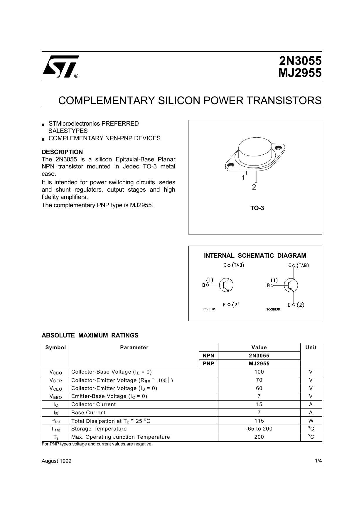 2n2955-transistor-datasheet