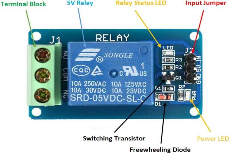 5-pin-relay-datasheet