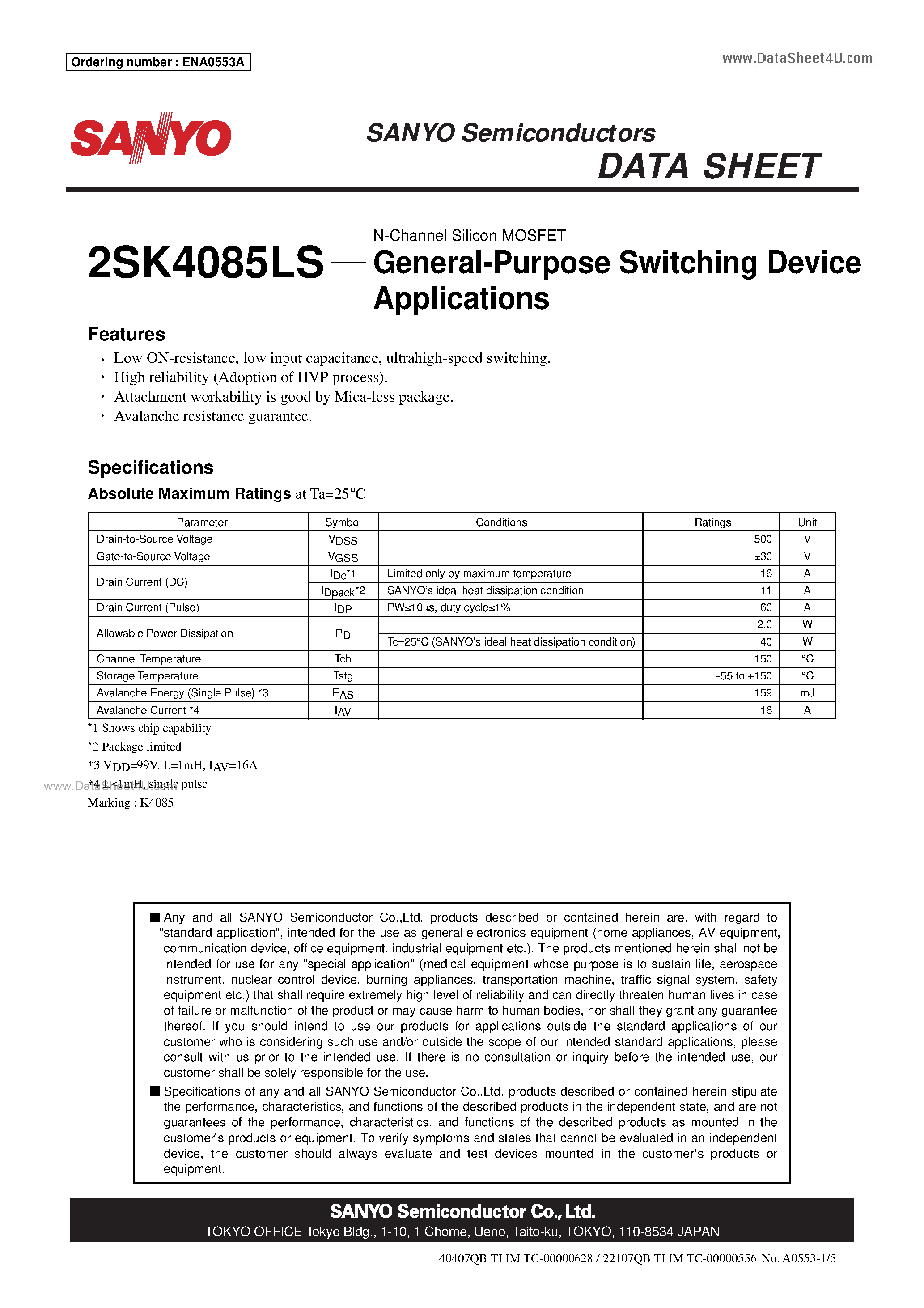k4096-datasheet