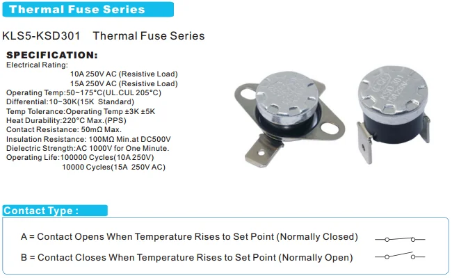 ksd301-thermostat-datasheet