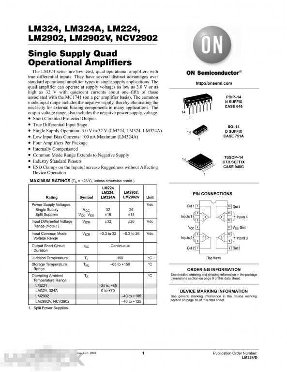 lm324n-datasheet lm324n-datasheet