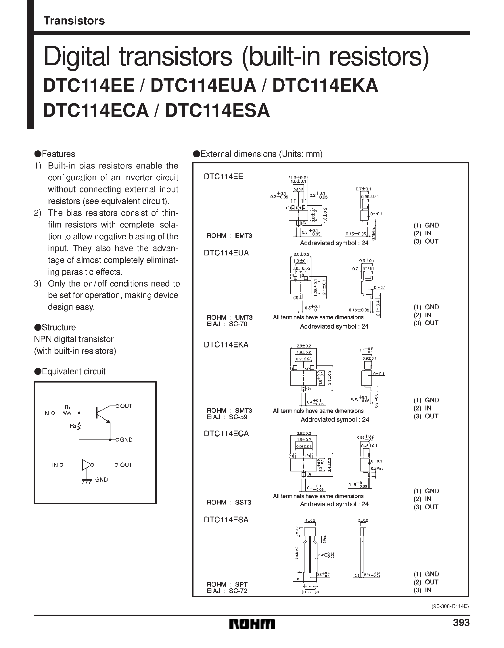 dtc114eu-datasheet