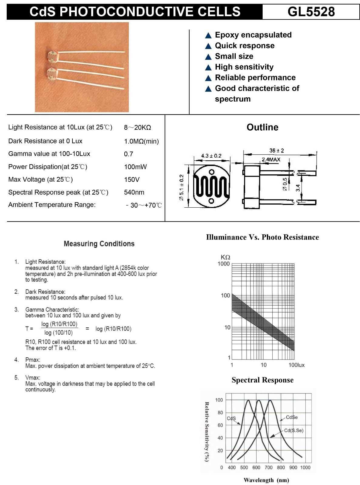 ldr-gl5528-datasheet