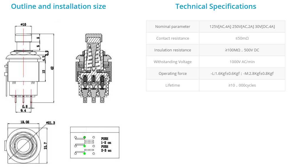 3pdt-datasheet