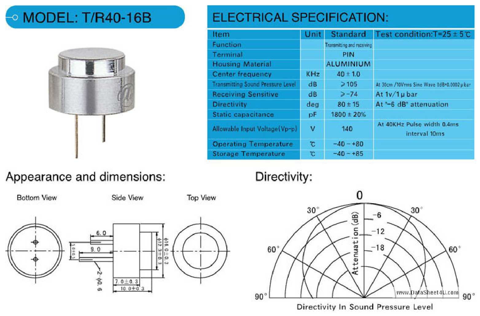 pa0016-datasheet