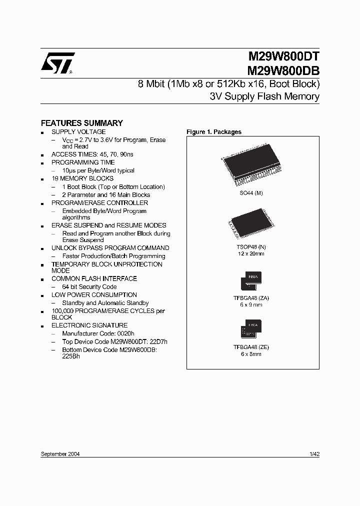 m29w160et-datasheet