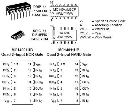 mc14001bcp-datasheet mc14001bcp-datasheet