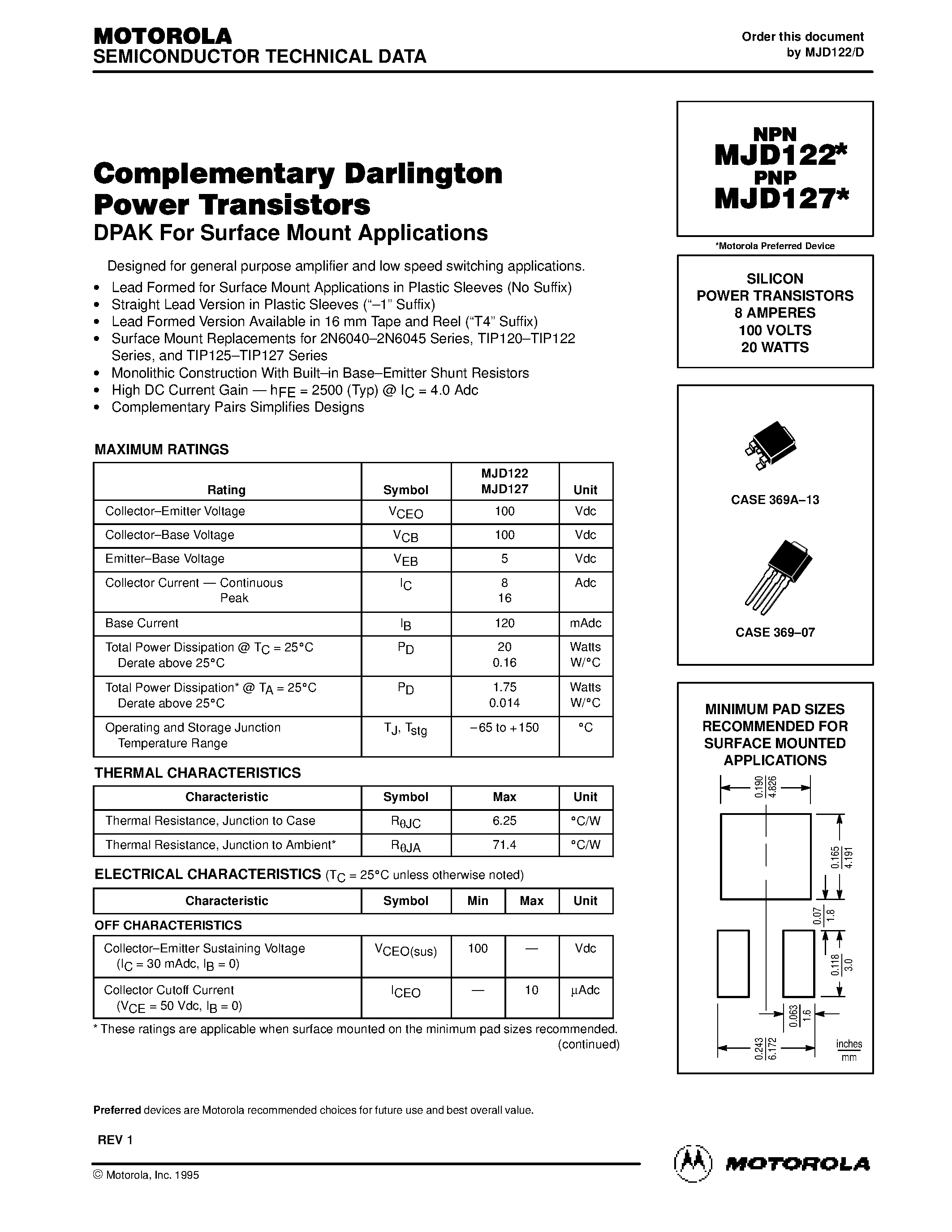 mjd127-datasheet