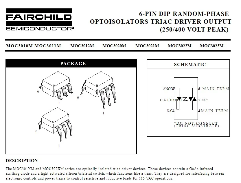 moc3010-datasheet