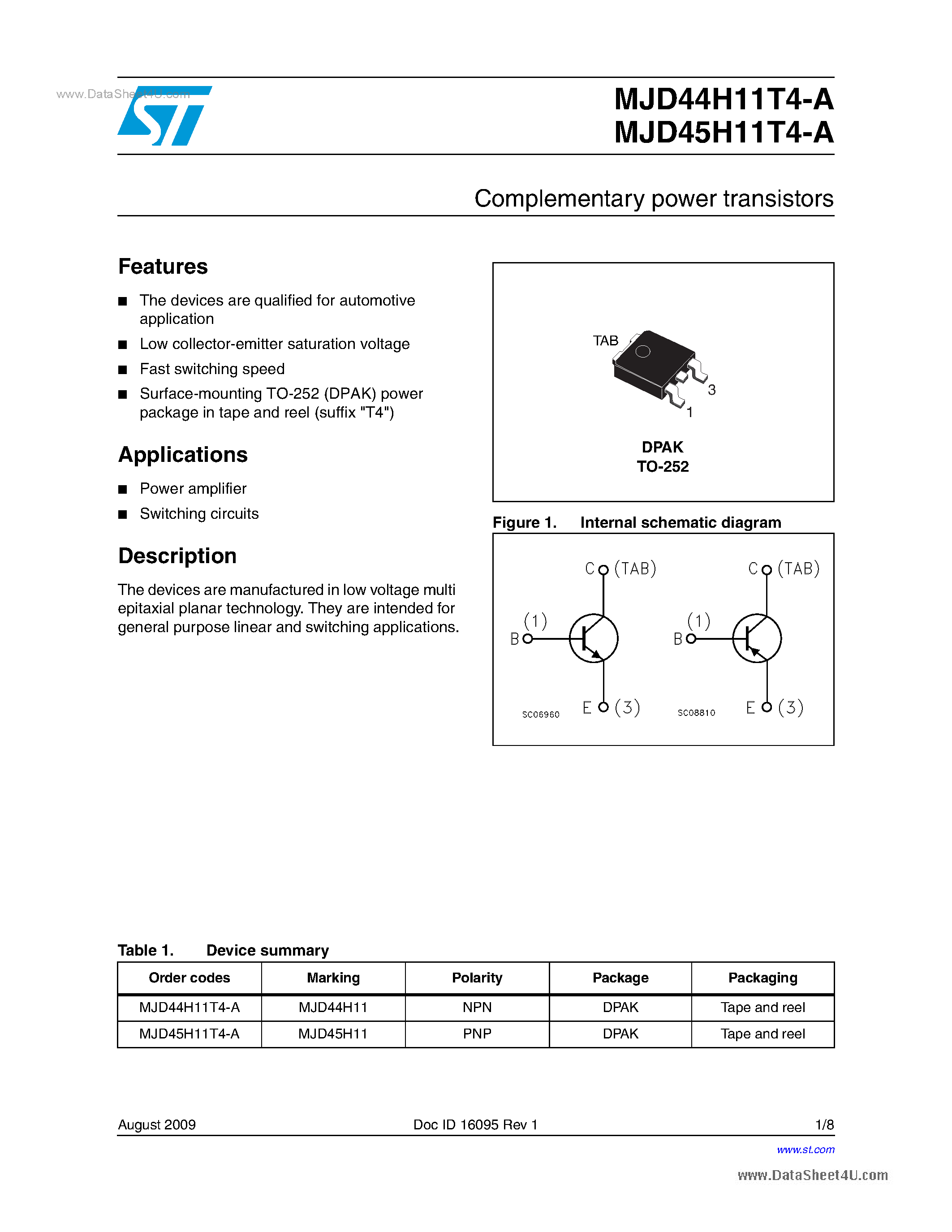 h11a1-datasheet