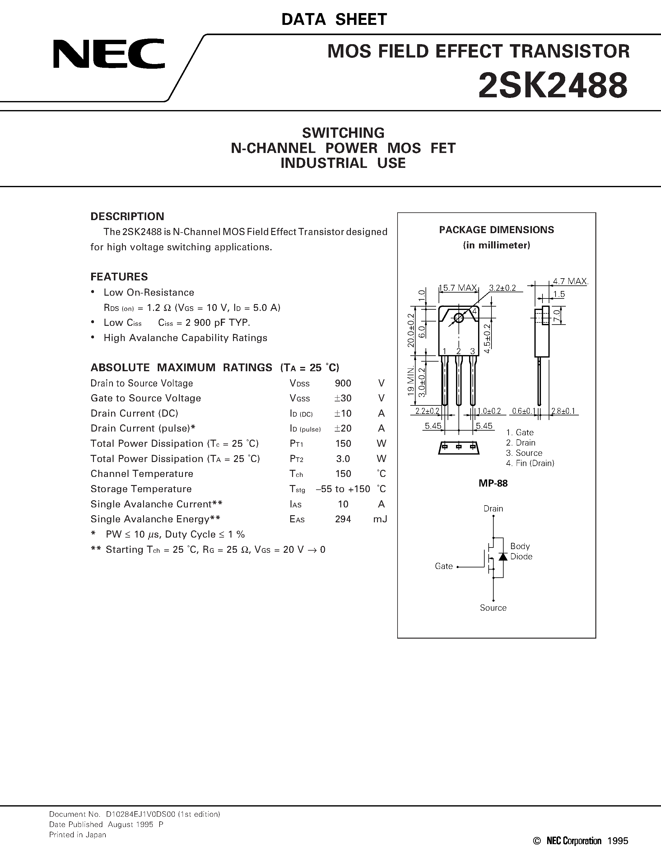 sel-2488-datasheet