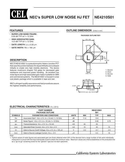 ne3210s01-datasheet