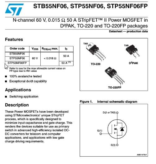 pb5nf06-datasheet