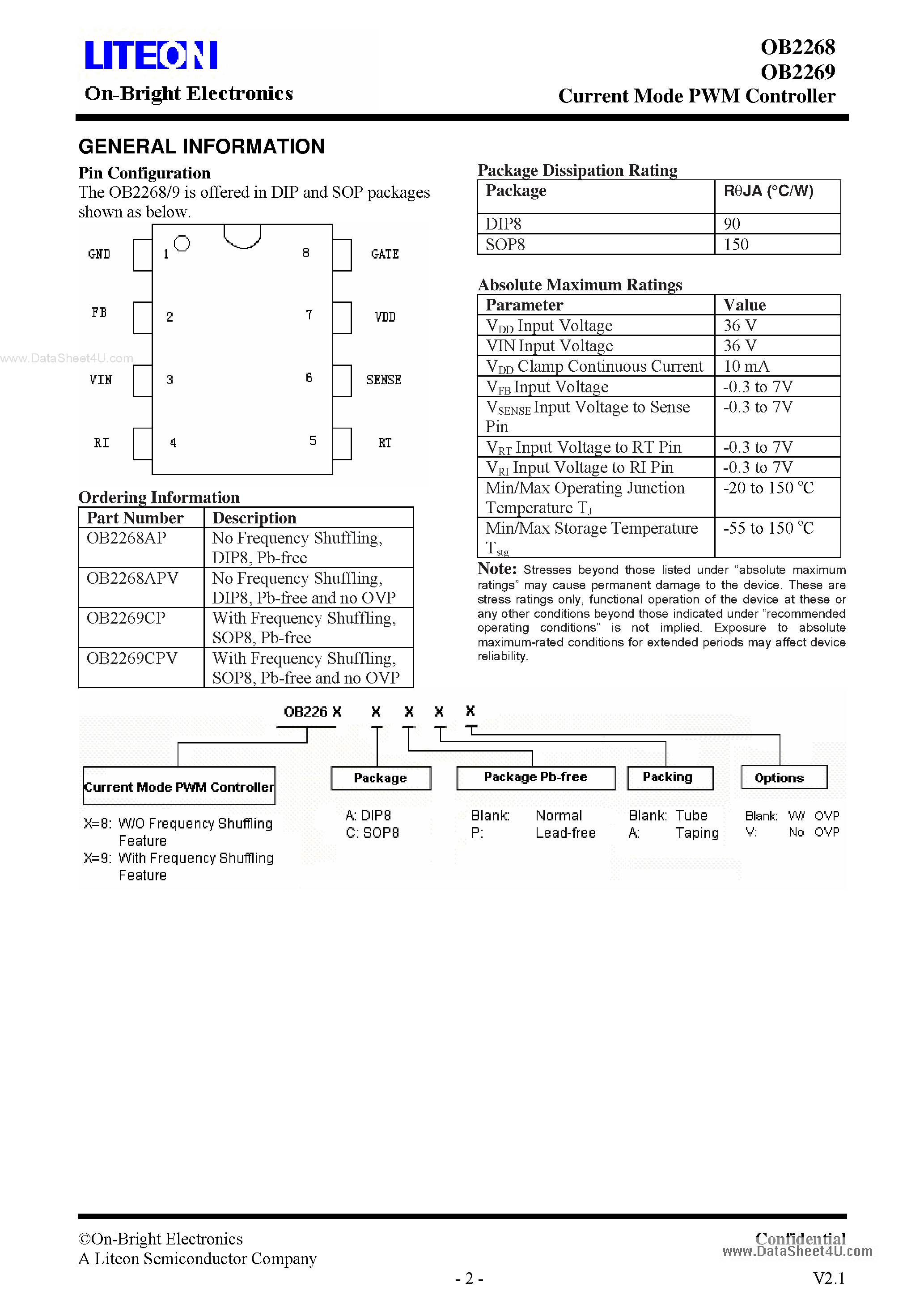 ob2276cp-datasheet