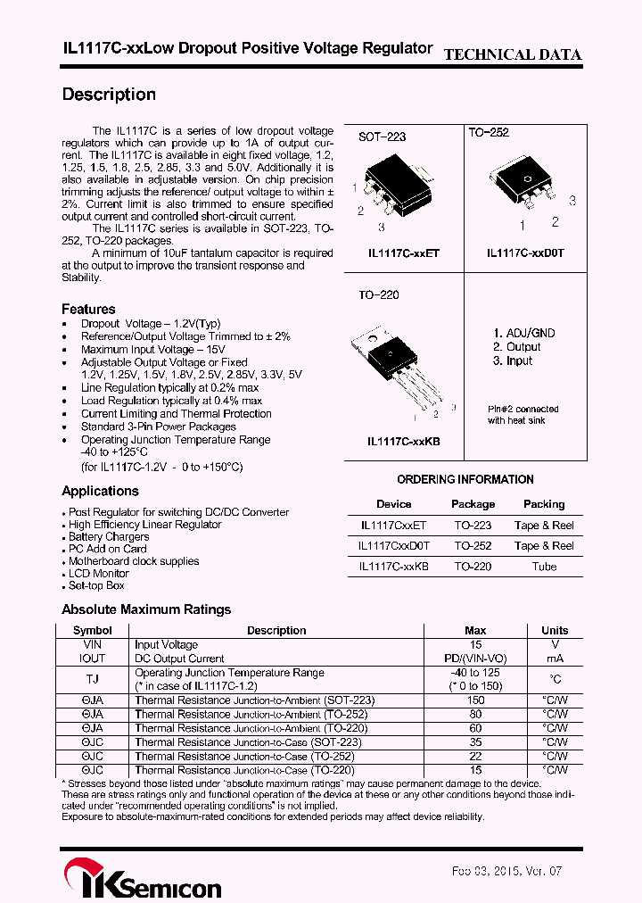 c1117-4plteea-datasheet c1117-4plteea-datasheet