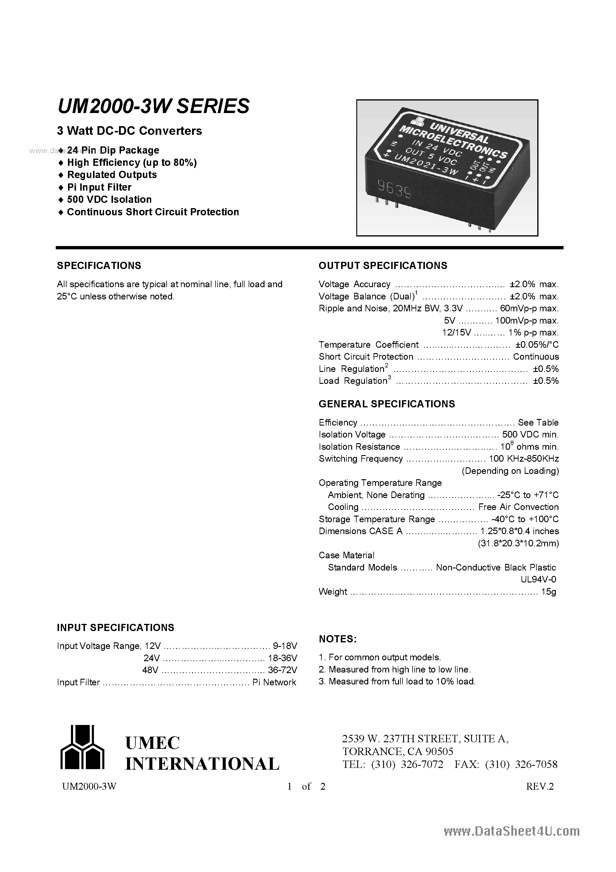 canadian-535w-datasheet