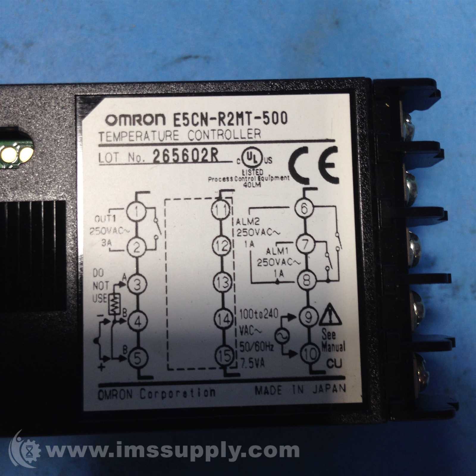 omron-e5cn-r2mt-500-datasheet