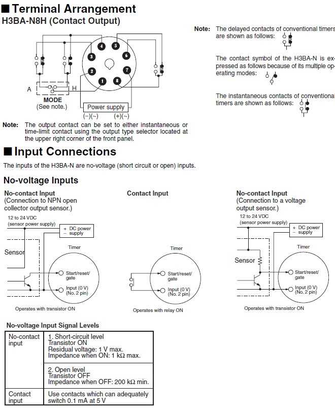 omron-h3ba-8-timer-datasheet