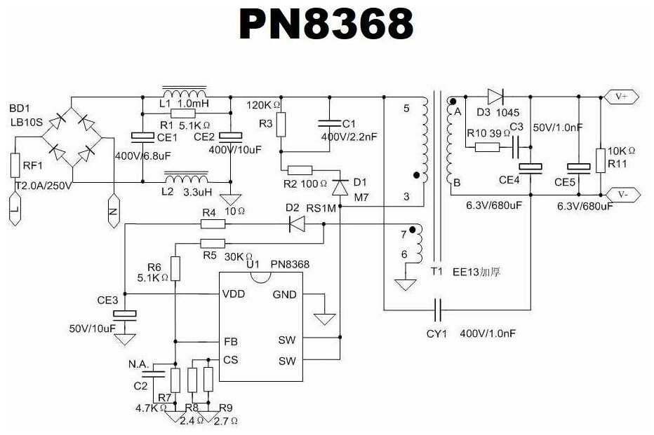 p421f-datasheet-circuit