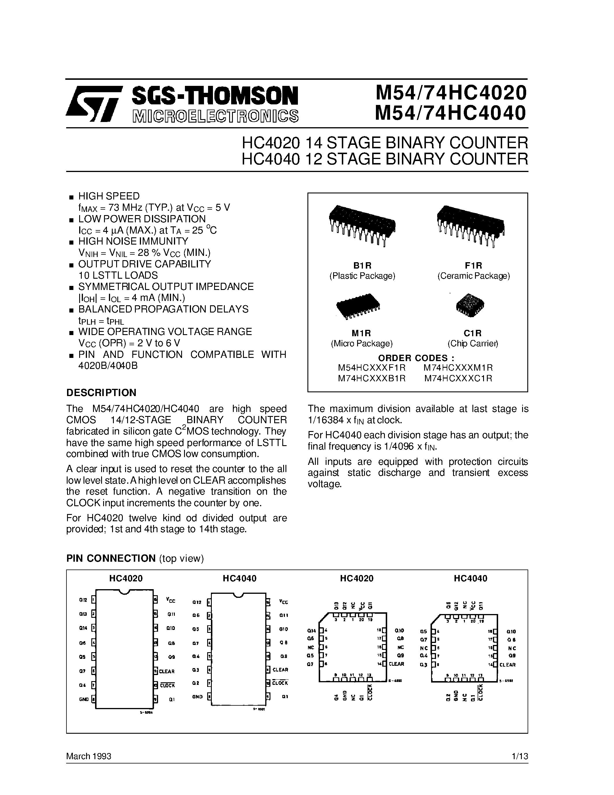 cmos-4040-datasheet