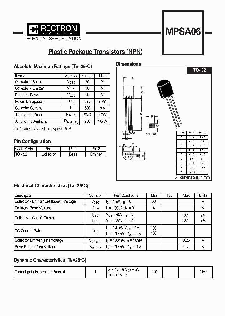 mpsa70-datasheet mpsa70-datasheet