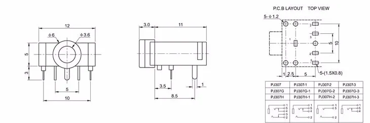 pj-307-datasheet