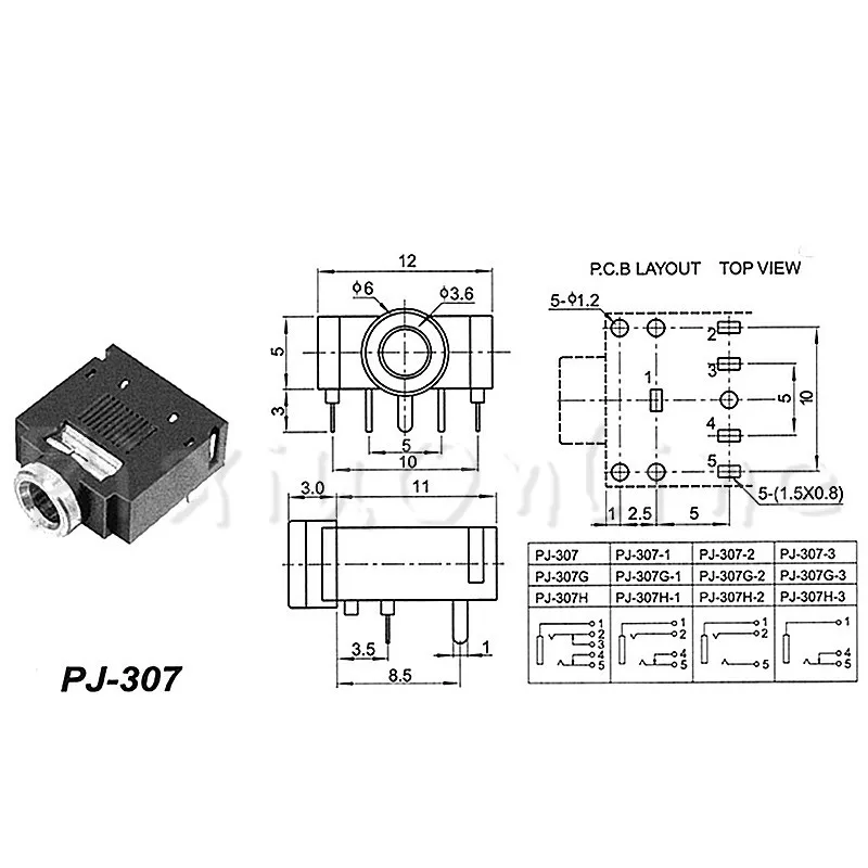 pj-307-datasheet