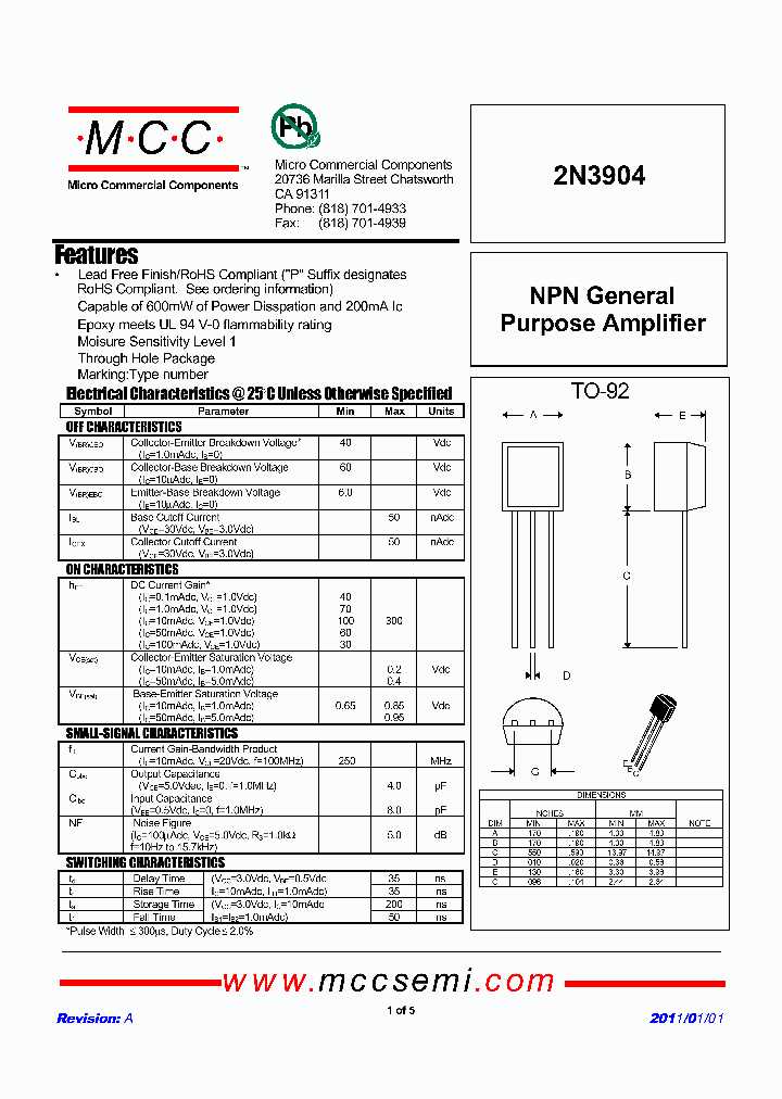 pn2907-datasheet