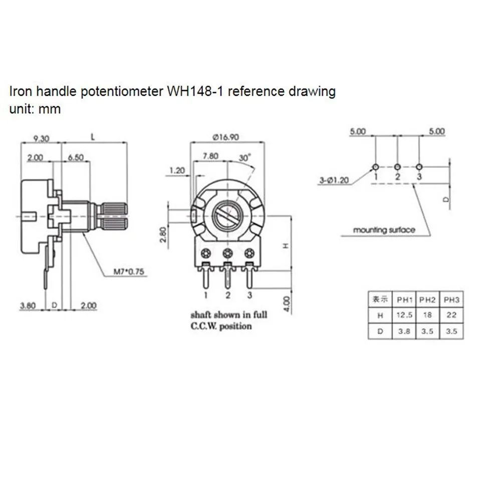 potentiometer-b100k-datasheet