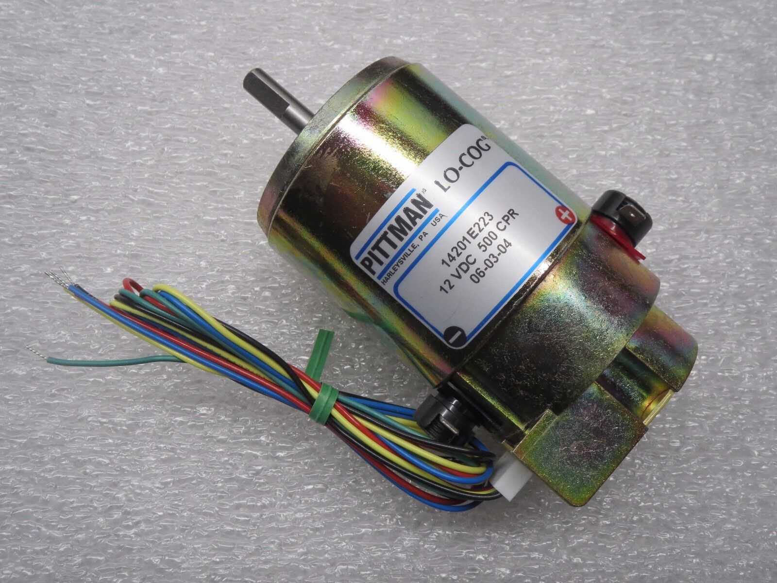 pittman-motors-datasheet