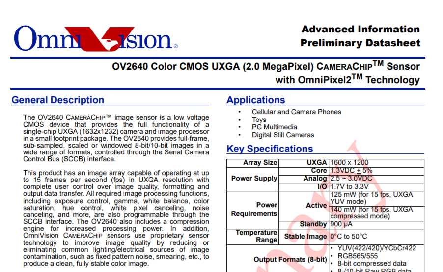 ov2640-datasheet