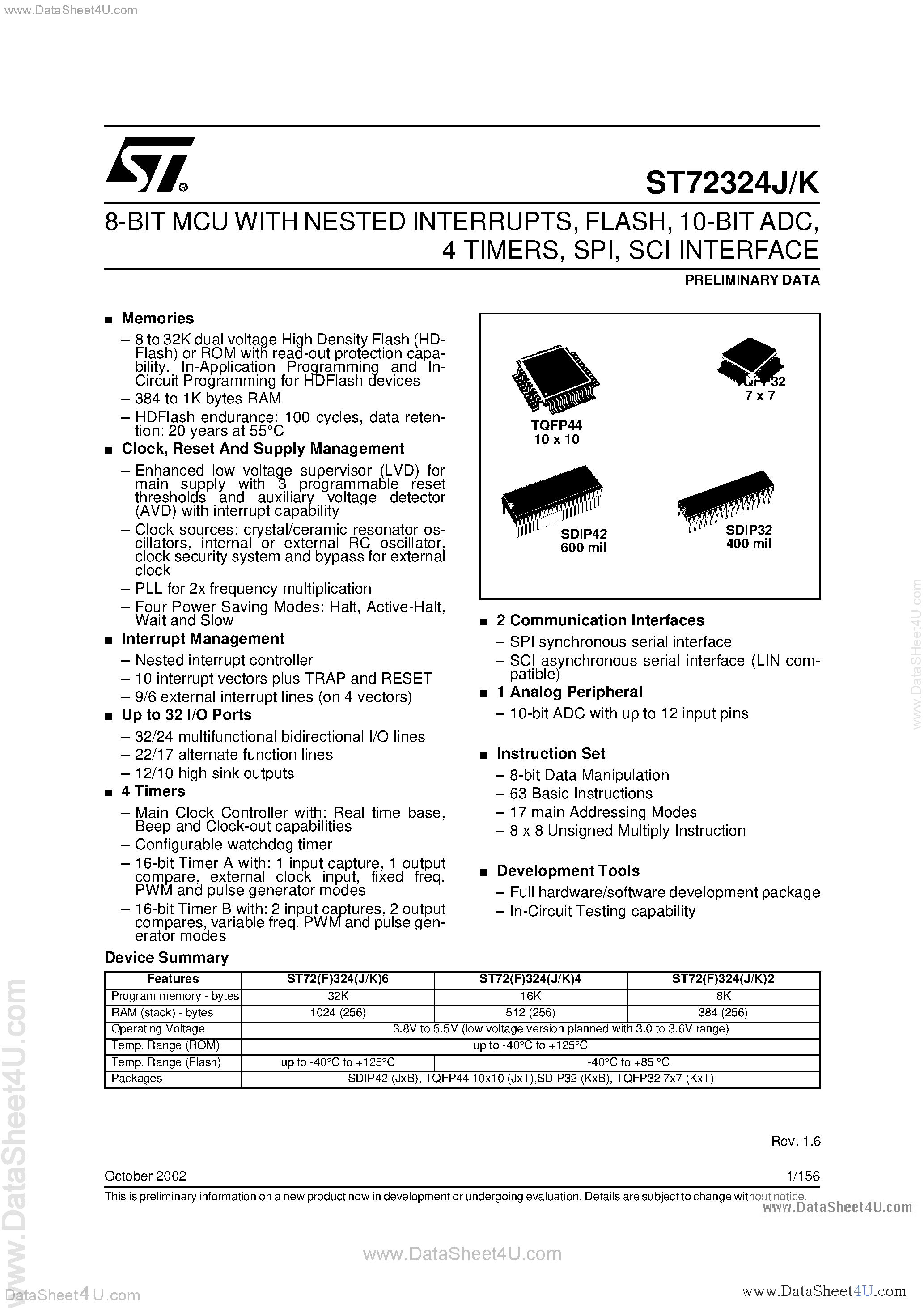 st-datasheet