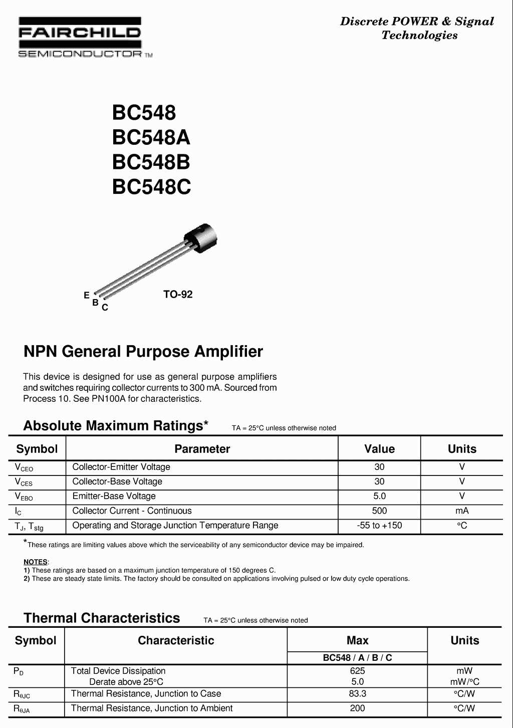 bc548b-transistor-datasheet