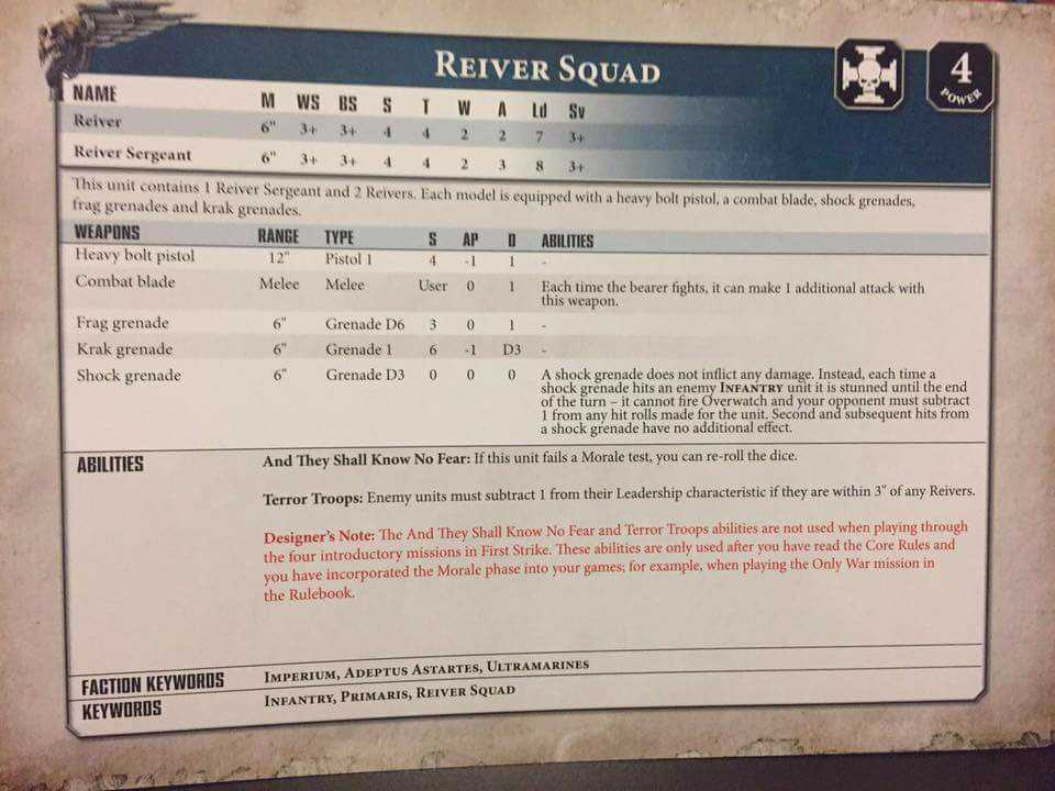 reivers-datasheet