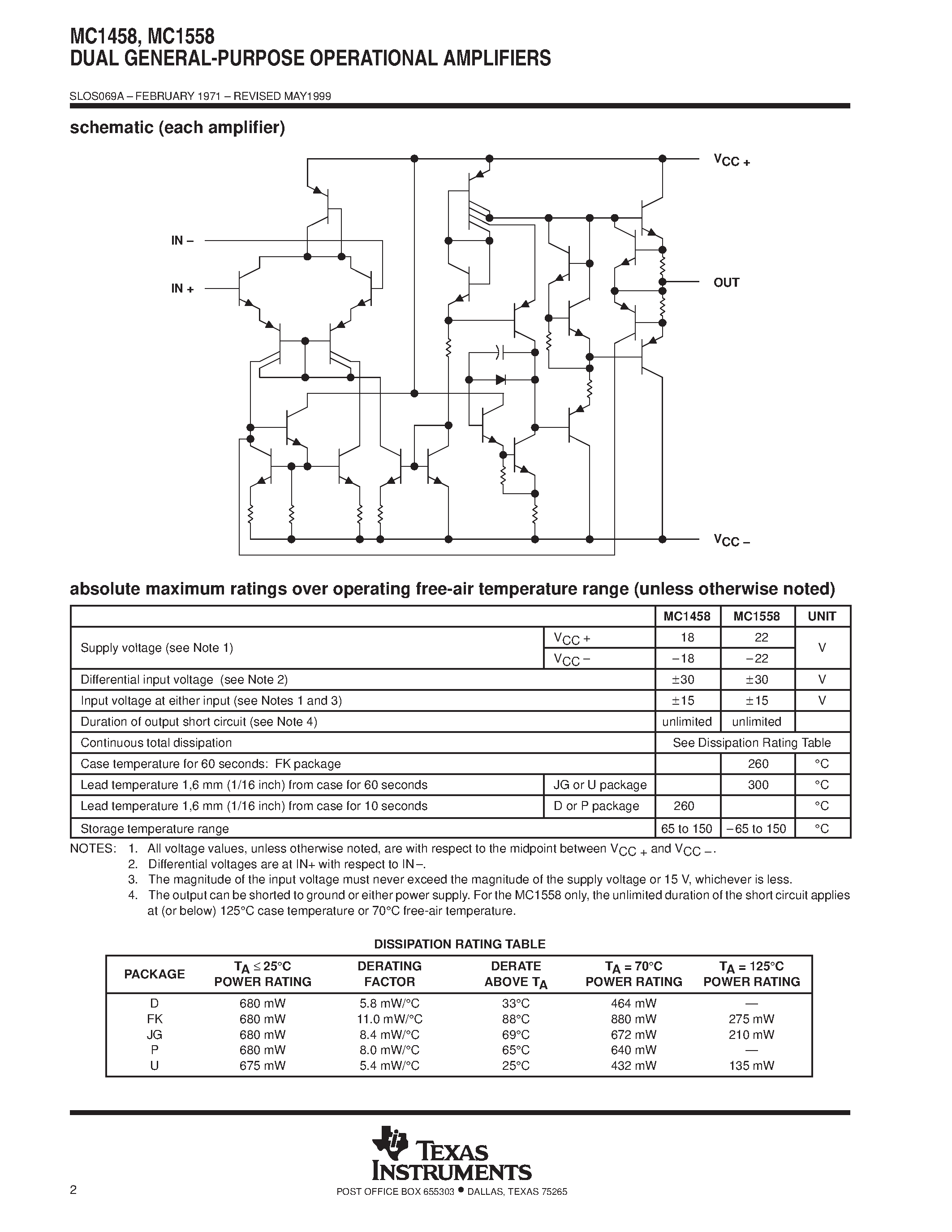 datasheet-mc1458