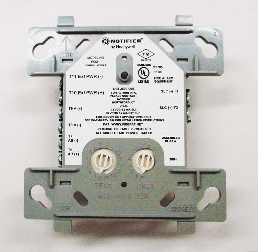 fmm-1-notifier-datasheet